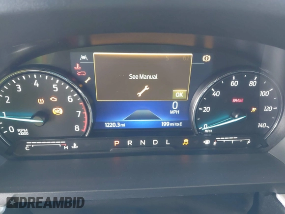 2024 Ford Explorer XLT with VIN 1FMSK7DH8RGA81728, listed as a IAAI auction lot 41671142 with 1,220 mi miles. Bid and sale history available at carsss.com. Image 7.