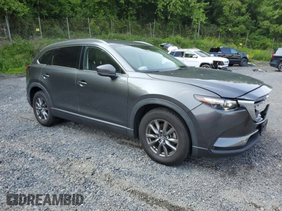 2021 Mazda CX-9 Touring with VIN JM3TCBCY6M0512571, listed as a Copart auction lot 59417475 with 37,865 mi miles and Salvage title. Bid and sale history available at DreamBid. Image 4.