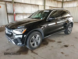 2021 Mercedes-Benz GLC 300 z VIN W1N0G8DB5MV296902, wystawiony jako Copart lot #54167005 z przebiegiem 62 371 mil mil oraz Szkoda całkowita • Salvage title. Historia ofert i sprzedaży dostępna na DreamBid. Obrazek 1.