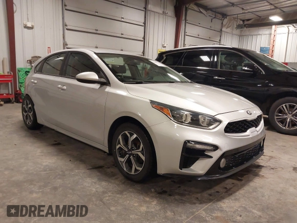 2020 Kia Forte LXS with VIN 3KPF24ADXLE253223, listed as a IAAI auction lot 41865732 with 125,734 mi miles. Bid and sale history available at carsss.com. Image 1.