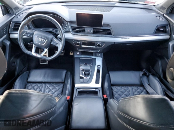 2018 Audi SQ5 Premium Plus with VIN WA1A4AFY4J2213996, listed as a Copart auction lot 83231744 with Not Provided miles and Salvage Title. Bid and sale history available at DreamBid. Image 8.
