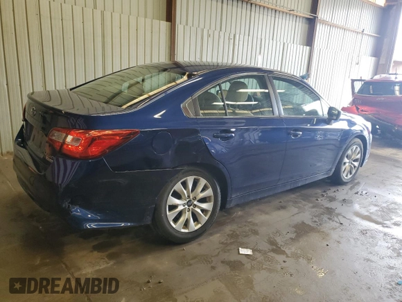 2017 Subaru Legacy with VIN 4S3BNAB67H3041107, listed as a Copart auction lot 51482065 with 52,643 mi miles and Salvage Title. Bid and sale history available at carsss.com. Image 3.