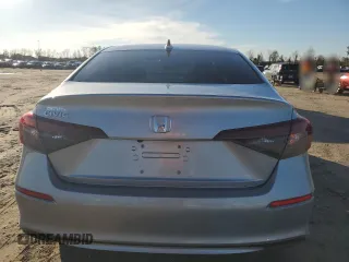 2025 Honda Civic Sedan LX with VIN 2HGFE2F2XSH520447, listed as a Copart auction lot 42247655 with 1,772 mi miles and Salvage Title. Bid and sale history available at carsss.com. Image 6.