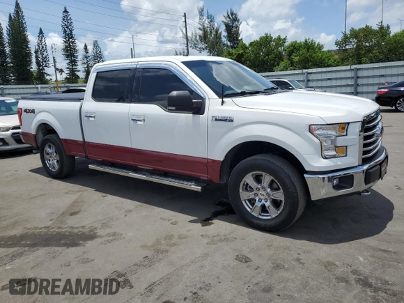 2017 Ford F-150 XL with VIN 1FTFW1EG4HFC12235, listed as a Copart auction lot 61453085 with 161,031 mi miles and Clean title. Bid and sale history available at DreamBid. Image 4.