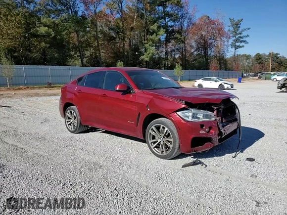 2015 BMW X6 xDrive35i with VIN 5UXKU2C50F0N77795, listed as a Copart auction lot 74575693 with 84,536 mi miles. Bid and sale history available at carsss.com. Image 10.