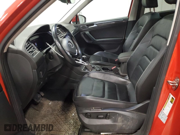 2019 Volkswagen Tiguan SEL Premium with VIN 3VV4B7AX6KM004524, listed as a Copart auction lot 50950915 with 77,563 mi miles and Salvage Title. Bid and sale history available at DreamBid. Image 7.