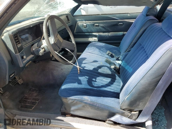 1987 Chevrolet El Camino SS z VIN 3GCCW80H4HS912151, wystawiony jako Copart lot #52302005 z przebiegiem 54 489 mil mil oraz Szkoda całkowita • Salvage title. Historia ofert i sprzedaży dostępna na DreamBid. Obrazek 7.