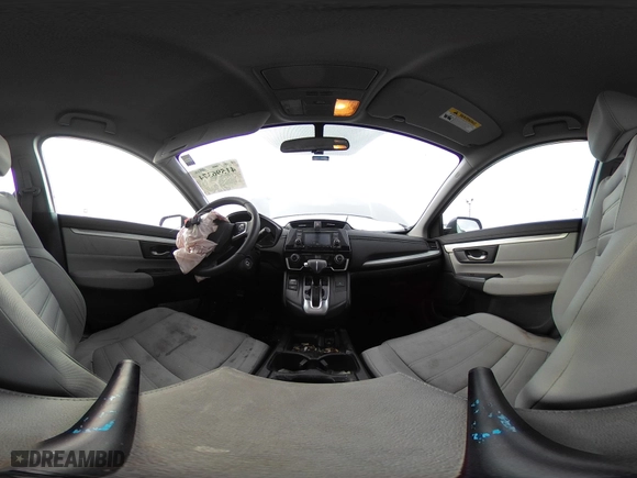 2018 Honda CR-V LX with VIN 2HKRW6H37JH213670, listed as a IAAI auction lot 41596374 with 96,105 mi miles. Bid and sale history available at carsss.com. Image 19.