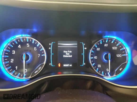 2017 Chrysler Pacifica Touring with VIN 2C4RC1DG3HR621200, listed as a Copart auction lot 54219815 with 98,387 mi miles and Salvage Title. Bid and sale history available at DreamBid. Image 9.