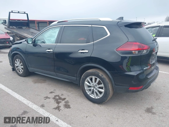 2019 Nissan Rogue SV with VIN KNMAT2MT5KP529837, listed as a IAAI auction lot 41228285 with 99,527 mi miles. Bid and sale history available at carsss.com. Image 3.