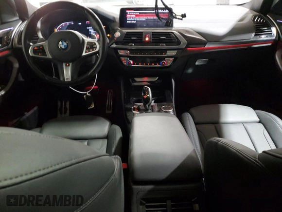 2021 BMW X4 xDrive30i with VIN 5UX2V1C01M9H72635, listed as a Copart auction lot 78649113 with 31,910 mi miles. Bid and sale history available at carsss.com. Image 8.