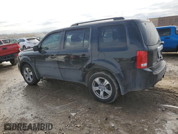 2015 Honda Pilot EX-L with VIN 5FNYF4H57FB067665, listed as a Copart auction lot 44211265 with 124,073 mi miles and Salvage Title. Bid and sale history available at carsss.com. Image 2.