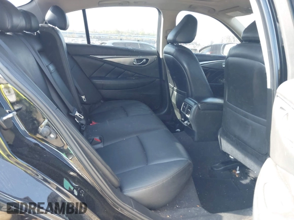 2016 Infiniti Q50 with VIN JN1EV7AR2GM341323, listed as a IAAI auction lot 42132950 with 104,943 mi miles and . Bid and sale history available at DreamBid. Image 8.