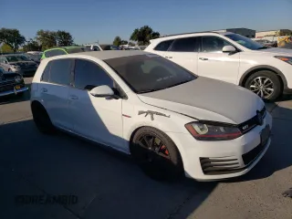 2015 Volkswagen Golf GTI Autobahn with VIN 3VW4T7AU8FM092514, listed as a Copart auction lot 72276224 with 131,821 mi miles and Salvage Title. Bid and sale history available at carsss.com. Image 4.