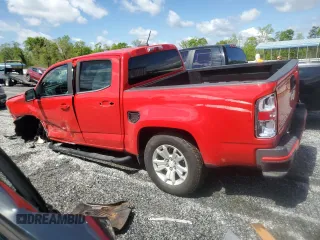 2019 Chevrolet Colorado 2WD LT with VIN 1GCGSCEN6K1119571, listed as a Copart auction lot 52625105 with 51,562 mi miles and Salvage title. Bid and sale history available at DreamBid. Image 2.