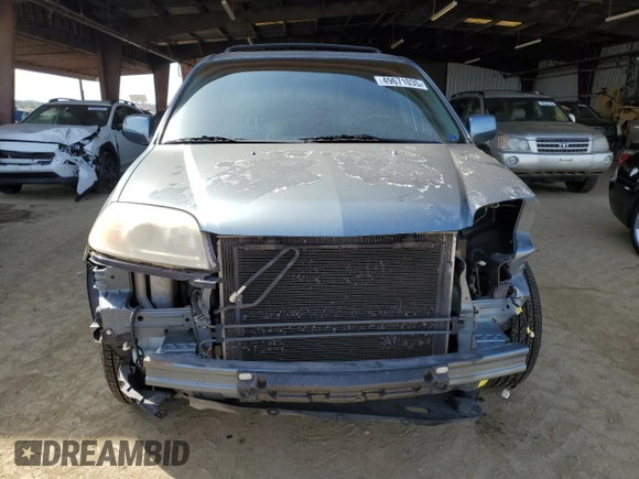 2006 Acura MDX with VIN 2HNYD18226H539379, listed as a Copart auction lot 49671035 with 192,473 mi miles and Salvage Title. Bid and sale history available at carsss.com. Image 5.