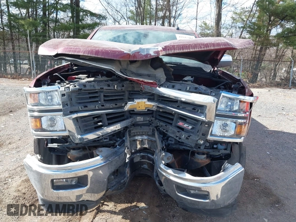 2015 Chevrolet Silverado 1500 LT with VIN 1GCVKREC5FZ155994, listed as a IAAI auction lot 41847261 with 1 mi miles. Bid and sale history available at carsss.com. Image 12.