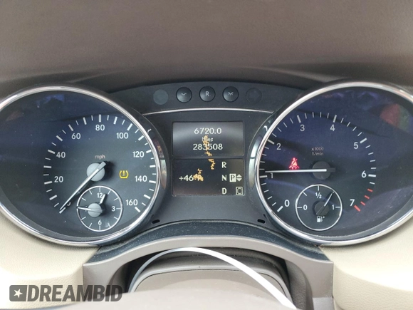 2008 Mercedes-Benz R 3.5L with VIN 4JGCB65E28A086296, listed as a Copart auction lot 79639724 with 283,508 mi miles and Salvage title. Bid and sale history available at DreamBid. Image 9.