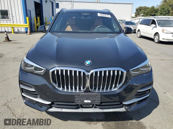 2022 BMW X5 xDrive40i with VIN 5UXCR6C03N9M00976, listed as a Copart auction lot 59869375 with 41,923 mi miles and Salvage title. Bid and sale history available at DreamBid. Image 5.