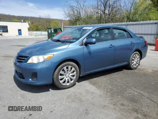2013 Toyota Corolla L with VIN 5YFBU4EE3DP133274, listed as a Copart auction lot 53811935 with 201,988 mi miles and Salvage Title. Bid and sale history available at carsss.com. Image 1.