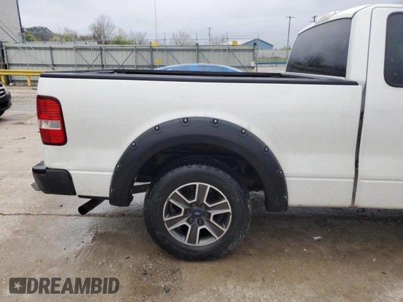 2008 Ford F-150 XL with VIN 1FTRF12268KB54772, listed as a Copart auction lot 52287165 with 168,227 mi miles and Non repairable. Bid and sale history available at DreamBid. Image 10.