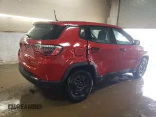 2018 Jeep Compass Sport with VIN 3C4NJCAB8JT300622, listed as a Copart auction lot 51066835 with 96,741 mi miles and Salvage Title. Bid and sale history available at carsss.com. Image 3.