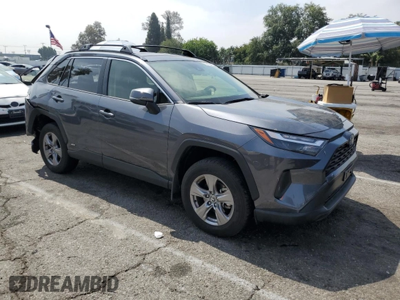 2024 Toyota RAV4 Hybrid LE with VIN JTMMWRFV7RD233242, listed as a Copart auction lot 60878815 with 11,064 mi miles and Salvage title. Bid and sale history available at DreamBid. Image 4.