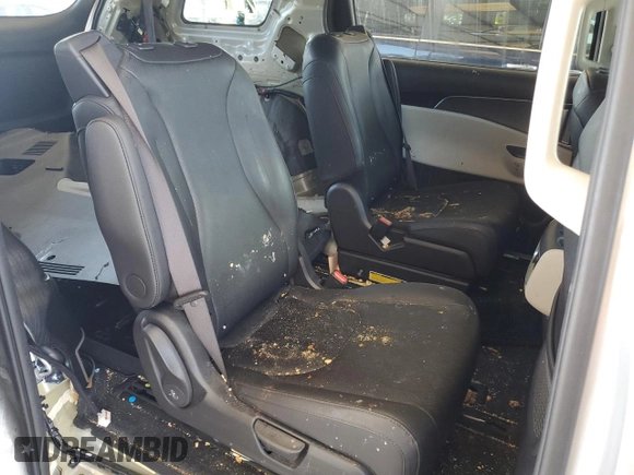 2023 Kia Carnival LX with VIN KNDNB4H38P6272146, listed as a Copart auction lot 73783734 with 46,895 mi miles and Salvage Title. Bid and sale history available at carsss.com. Image 11.