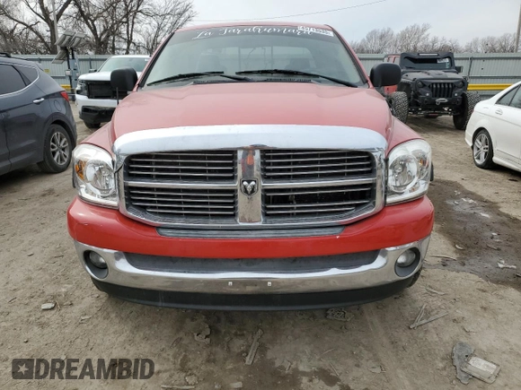 2006 Dodge 1500 SLT with VIN 1D7HA18N26S610099, listed as a Copart auction lot 45713535 with 225,373 mi miles and Salvage Title. Bid and sale history available at carsss.com. Image 5.