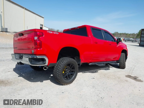 2022 Chevrolet Silverado 1500 with VIN 3GCUDDET8NG663206, listed as a IAAI auction lot 41705005 with 66,916 mi miles and . Bid and sale history available at DreamBid. Image 4.
