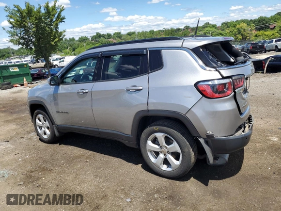 2018 Jeep Compass Latitude с VIN 3C4NJDBB9JT423947, выставлен на аукционе Copart как лот 61504994 с пробегом 84 578 миль миль и Списание • Salvage title. История ставок и продаж доступна на DreamBid. Изображение 2.