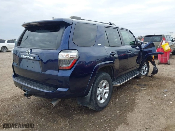 2019 Toyota 4Runner SR5 with VIN JTEBU5JR3K5722863, listed as a IAAI auction lot 41578713 with 109,723 mi miles. Bid and sale history available at carsss.com. Image 4.