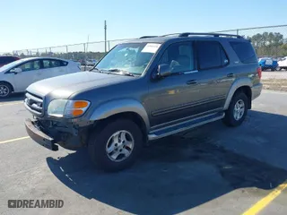 2004 Toyota Sequoia SR5 with VIN 5TDZT34A84S216376, listed as a IAAI auction lot 41884418 with 284,930 mi miles. Bid and sale history available at carsss.com. Image 2.