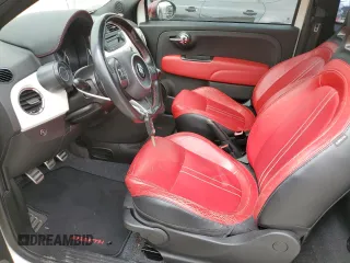 2013 FIAT 500 Abarth with VIN 3C3CFFFH4DT623100, listed as a Copart auction lot 56852725 with 109,387 mi miles and Non repairable. Bid and sale history available at DreamBid. Image 7.