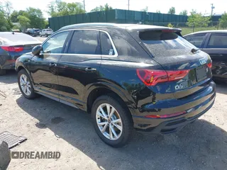 2024 Audi Q3 S line Premium Plus with VIN WA1EECF33R1160319, listed as a IAAI auction lot 42257856 with 4,246 mi miles and . Bid and sale history available at DreamBid. Image 3.