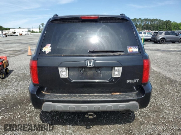 2005 Honda Pilot EX with VIN 5FNYF18495B067400, listed as a Copart auction lot 55572315 with 323,703 mi miles and Clean Title. Bid and sale history available at DreamBid. Image 6.
