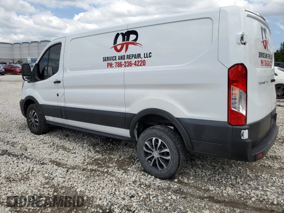 2020 Ford Transit Cargo with VIN 1FTBR1Y82LKA74222, listed as a Copart auction lot 71388744 with 42,511 mi miles and Salvage Title. Bid and sale history available at DreamBid. Image 2.