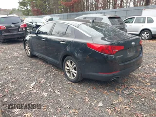2013 Kia Optima EX with VIN 5XXGN4A7XDG230054, listed as a IAAI auction lot 40856801 with 235,368 mi miles. Bid and sale history available at carsss.com. Image 3.