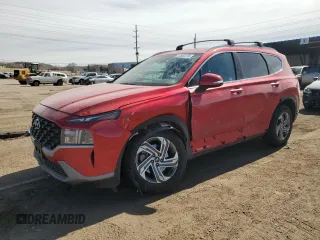 2023 Hyundai Santa Fe SEL z VIN 5NMS2DAJ5PH540889, wystawiony jako Copart lot #48703925 z przebiegiem 31 521 mil mil oraz Szkoda całkowita • Salvage title. Historia ofert i sprzedaży dostępna na DreamBid. Obrazek 1.