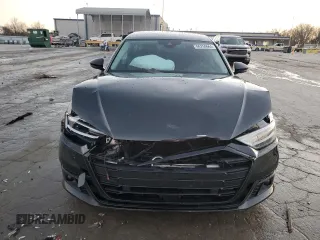 2020 Audi A8 L with VIN WAU8EAF82LN004241, listed as a Copart auction lot 86250664 with 0 mi miles and Salvage Title. Bid and sale history available at carsss.com. Image 5.