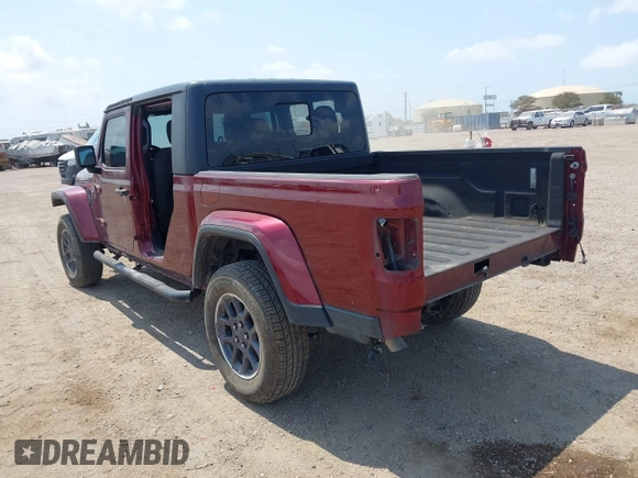 2021 Jeep Gladiator Sport S with VIN 1C6HJTAG8ML542343, listed as a IAAI auction lot 42317089 with 56,354 mi miles and . Bid and sale history available at DreamBid. Image 3.