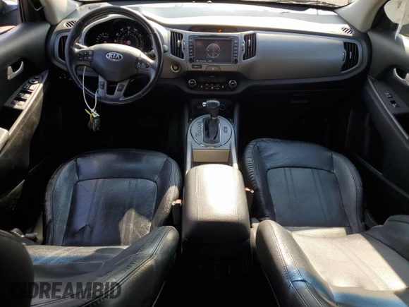2014 Kia Sportage EX with VIN KNDPCCAC0E7574922, listed as a Copart auction lot 63299315 with 150,905 mi miles and Salvage title. Bid and sale history available at DreamBid. Image 8.