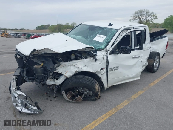2017 Ram 1500 Big Horn with VIN 3C6RR7LT2HG637806, listed as a IAAI auction lot 42190901 with 93,226 mi miles and . Bid and sale history available at DreamBid. Image 2.