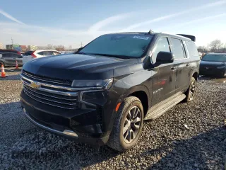 2023 Chevrolet Suburban LT z VIN 1GNSKCKDXPR113715, wystawiony jako Copart lot #47182825 z przebiegiem 195 338 mil mil oraz Szkoda całkowita • Salvage title. Historia ofert i sprzedaży dostępna na DreamBid. Obrazek 1.