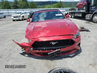 2022 Ford Mustang GT Premium with VIN 1FATP8FF1N5131263, listed as a Copart auction lot 59709614 with 3,692 mi miles and Salvage title. Bid and sale history available at DreamBid. Image 5.