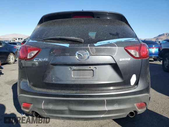2016 Mazda CX-5 Touring with VIN JM3KE2CYXG0906293, listed as a Copart auction lot 46484185 with 89,544 mi miles and Salvage Title. Bid and sale history available at carsss.com. Image 6.