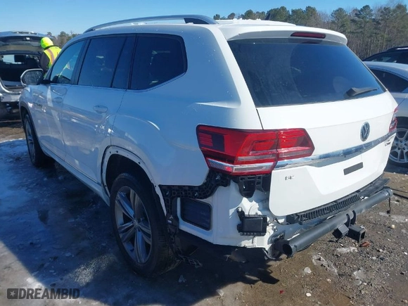 2019 Volkswagen Atlas 3.6L V6 SE w/Technology R-Line with VIN 1V2XR2CA5KC592564, listed as a IAAI auction lot 41370143 with 133,896 mi miles. Bid and sale history available at carsss.com. Image 3.