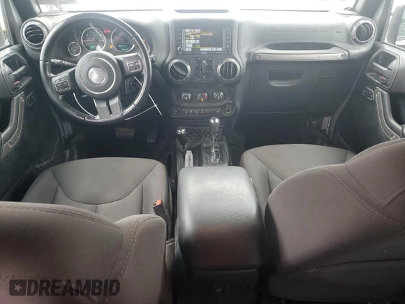 2017 Jeep Wrangler Unlimited Sport with VIN 1C4BJWDG1HL754907, listed as a Copart auction lot 56607585 with 66,324 mi miles and Salvage title. Bid and sale history available at DreamBid. Image 8.