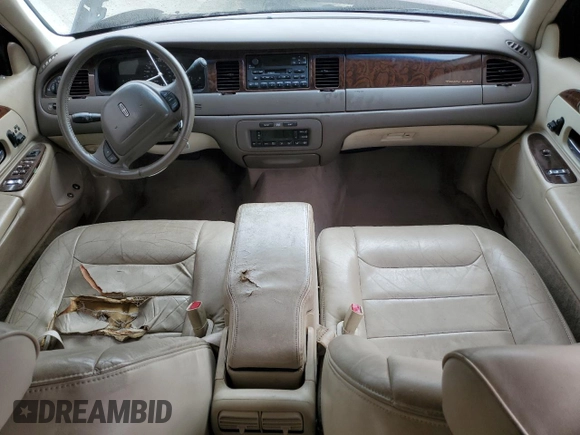1999 Lincoln Town Car Executive z VIN 1LNHM81W5XY655075, wystawiony jako Copart lot #43263935 z przebiegiem Nie podano mil oraz Szkoda całkowita • Salvage title. Historia ofert i sprzedaży dostępna na DreamBid. Obrazek 8.