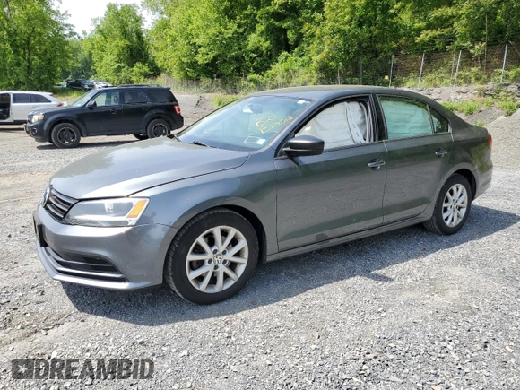 2015 Volkswagen Jetta SE с VIN 3VWD17AJ1FM245438, выставлен на аукционе Copart как лот 58515485 с пробегом 117 796 миль миль и Списание • Salvage title. История ставок и продаж доступна на DreamBid. Изображение 1.